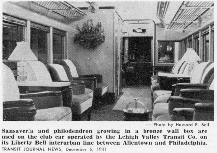 From a 1952 Seashore Electric Railway special report on car #1030 Author's collection)