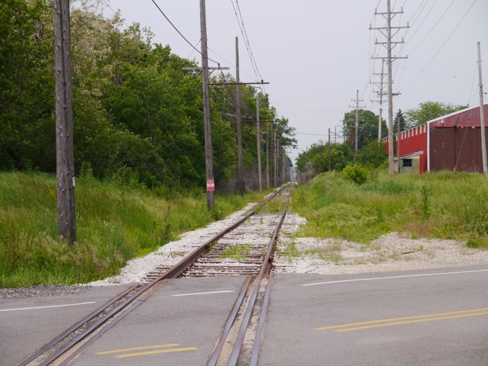 There is some additional trackage beyond the Mukwonago depot that is not used in regular service. (Photo by David Sadowski)