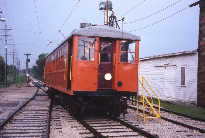 One of East Troy's 4000s in "traction orange," as it looked in August, 1987. (Photo by David Sadowski)