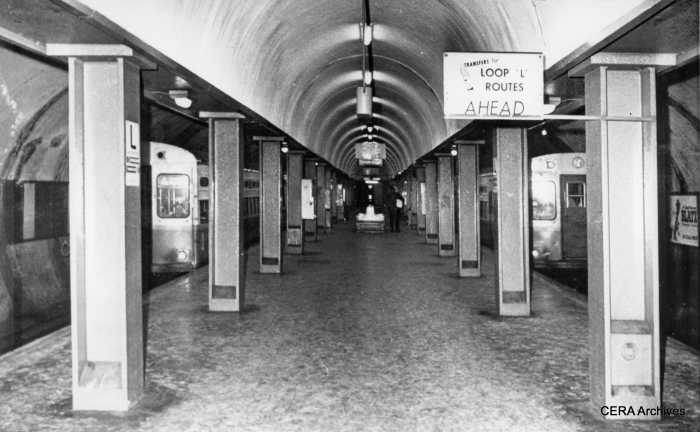 The Chicago Subway as it looked in 1965.