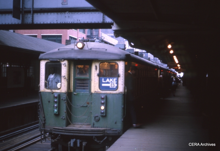Going around the Loop in May 1964. (Unknown Photographer)
