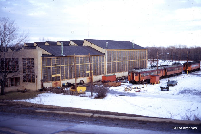 The Michigan City Shops in February 1971. (Photographer Unknown)