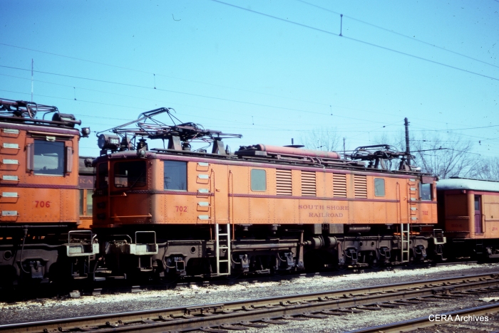 Loco 702 in June 1976. (Photographer Unknown)