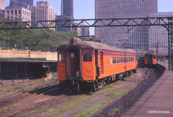 Combine 102 at Randolph Street in July 1971. (Photographer Unknown)