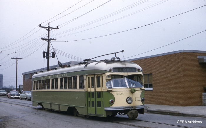 IT 456 in Venice, Illinois on April 28, 1958. (Photographer unknown - CERA Archives)