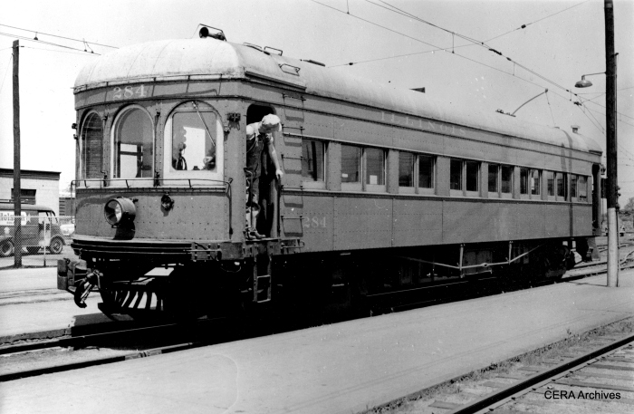 IT 284 was built by St Louis Car Co. in 1913. (Photographer unknown - CERA Archives)