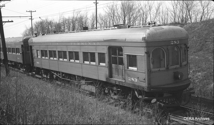 IT 283 was built by St. Louis Car Co. in 1913. (Photographer unknown - CERA Archives)