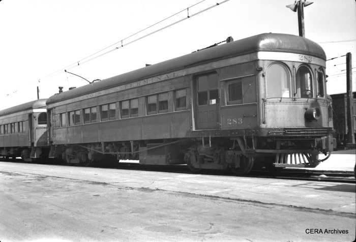 IT 283 in Springfield, Illinois, in November 1948. (Photographer unknown - CERA Archives)