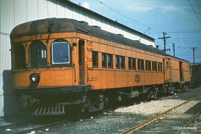 IT 274 in Peoria in 1951. (Photographer unknown - CERA Archives)