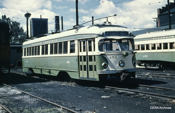 IT 455 at Granite City in September 1953. (Photographer unknown - CERA Archives)