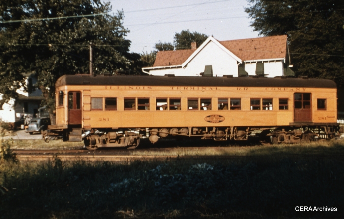 IT 281 at Decatur. (Photographer unknown - CERA Archives)