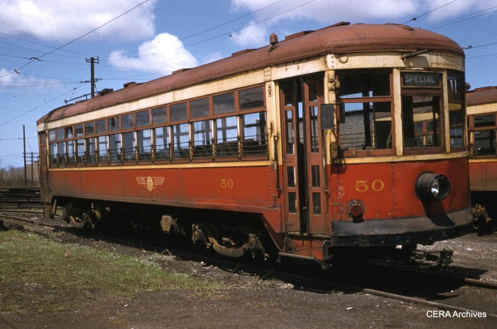 RTC 50 on April 30, 1956. (Photographer unknown - CERA Archives)