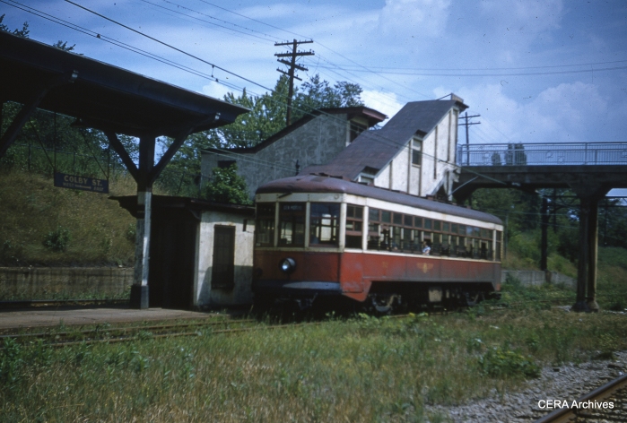 RTC 52 at Colby Street in April 1956. (Photographer unknown - CERA Archives)