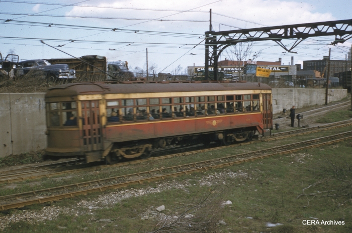 RTC 68 at speed on April 30, 1956. (Photographer unknown - CERA Archives)