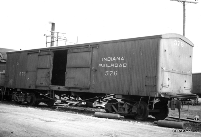 Indiana Railroad boxcar 576. (Photographer unknown - CERA Archives)