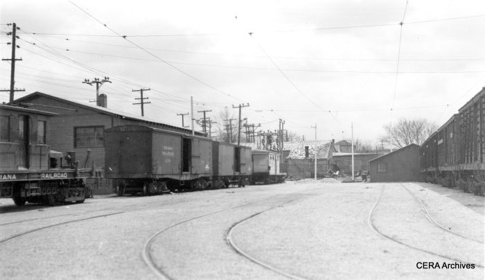 IR trolley freight operations at an unidentified location. (Photographer unknown - CERA Archives)