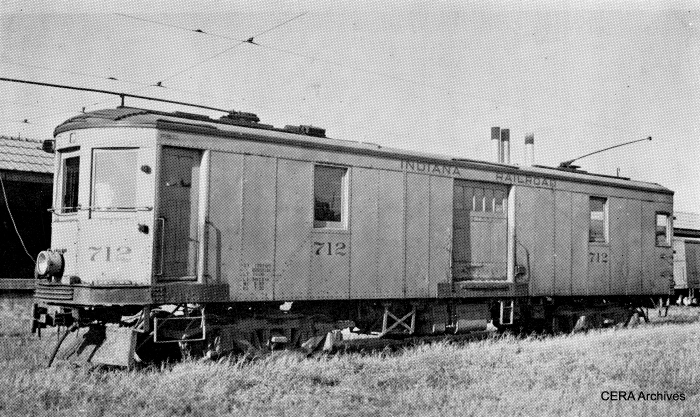 IR 712 was built by American Car and Foundry in 1924. (Barney Neuburger Photo - CERA Archives)