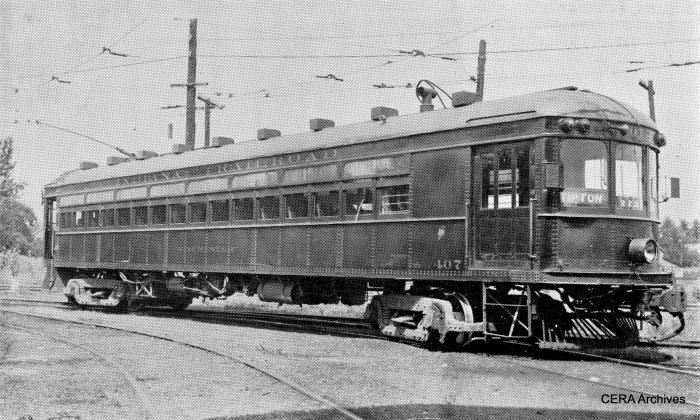 IR 407, aka "Winchester," was built in 1913 by Cincinnati Car Co. (Barney Neuburger Photo - CERA Archives)