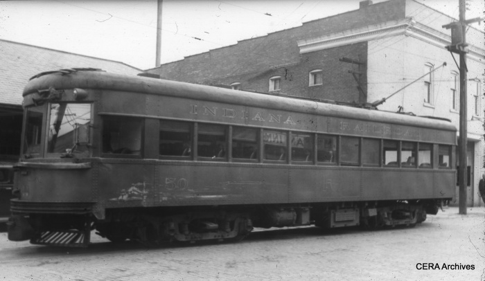 IR 50 in New Castle on May 19, 1940. (Photographer unknown - CERA Archives)