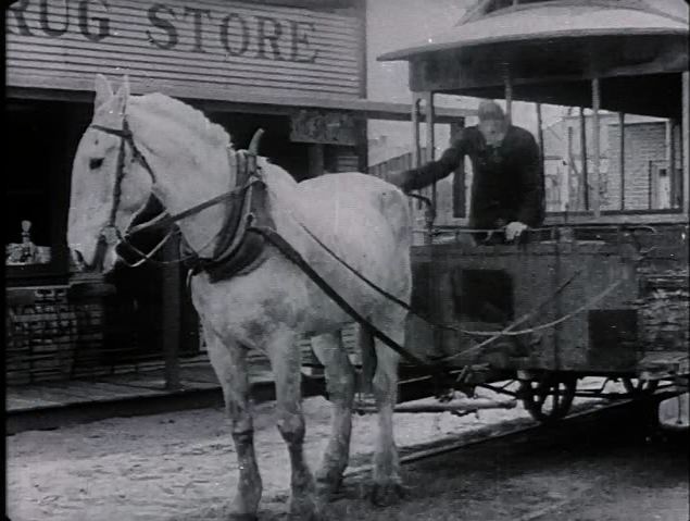 A screenshot from "The Bell Boy" (1918).