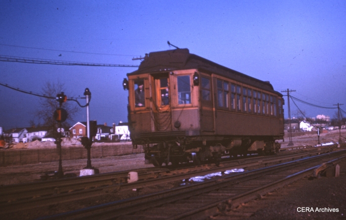 A Niles Center car in the 1940s. (CERA Archives)