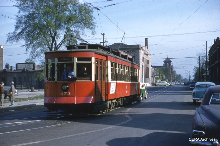 473 at 79th Place and Emerald. (Richard C. Cerne Photo - CERA Archives)